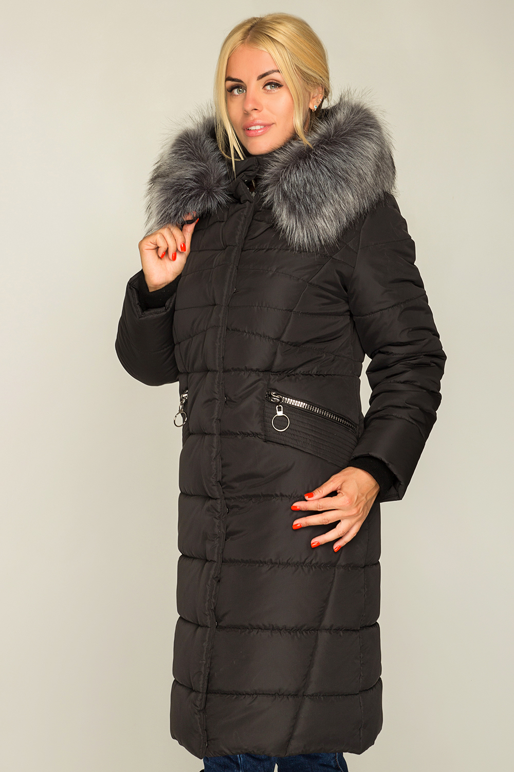 

Зимняя куртка Miorichi Miranda 56 Черный (01038-bl-black56)