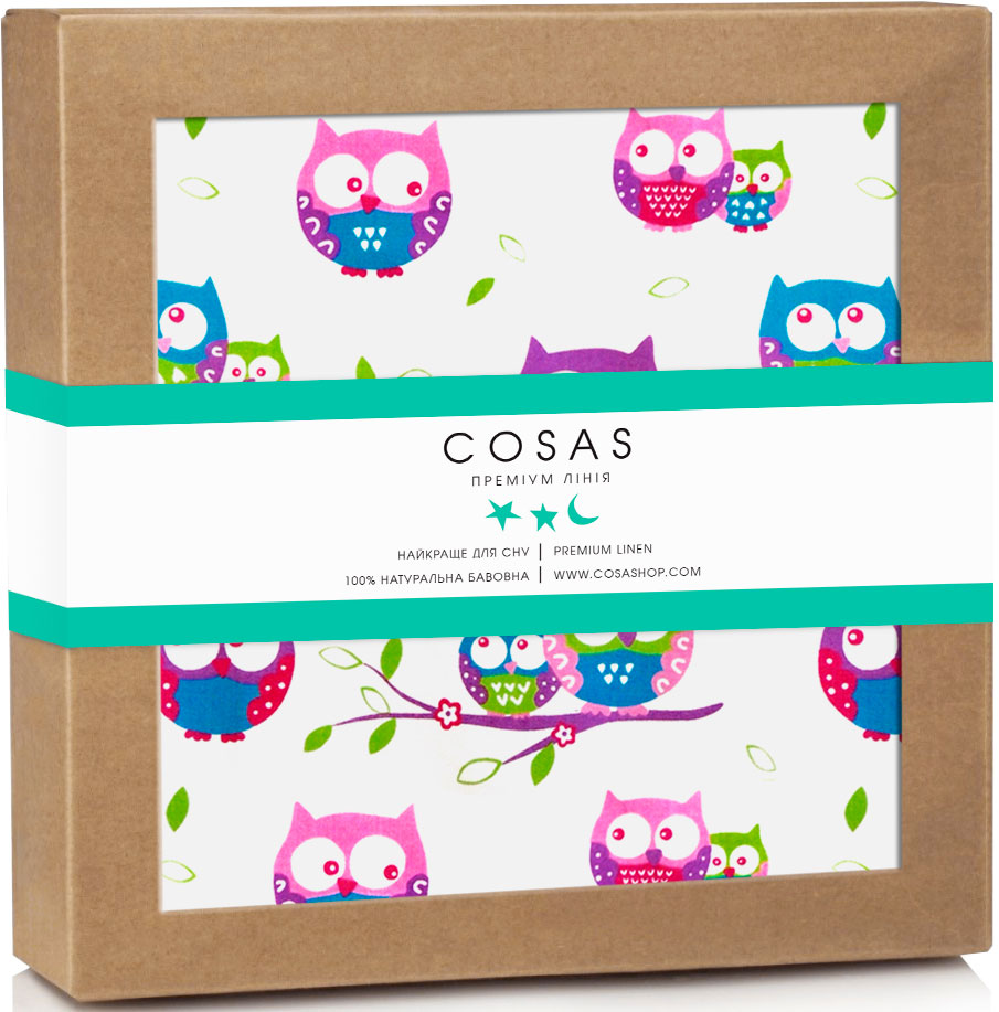 

Непромокаемая пеленка Cosas Бязь 70х120 см Diaper_Owl Белая (4822052024331)