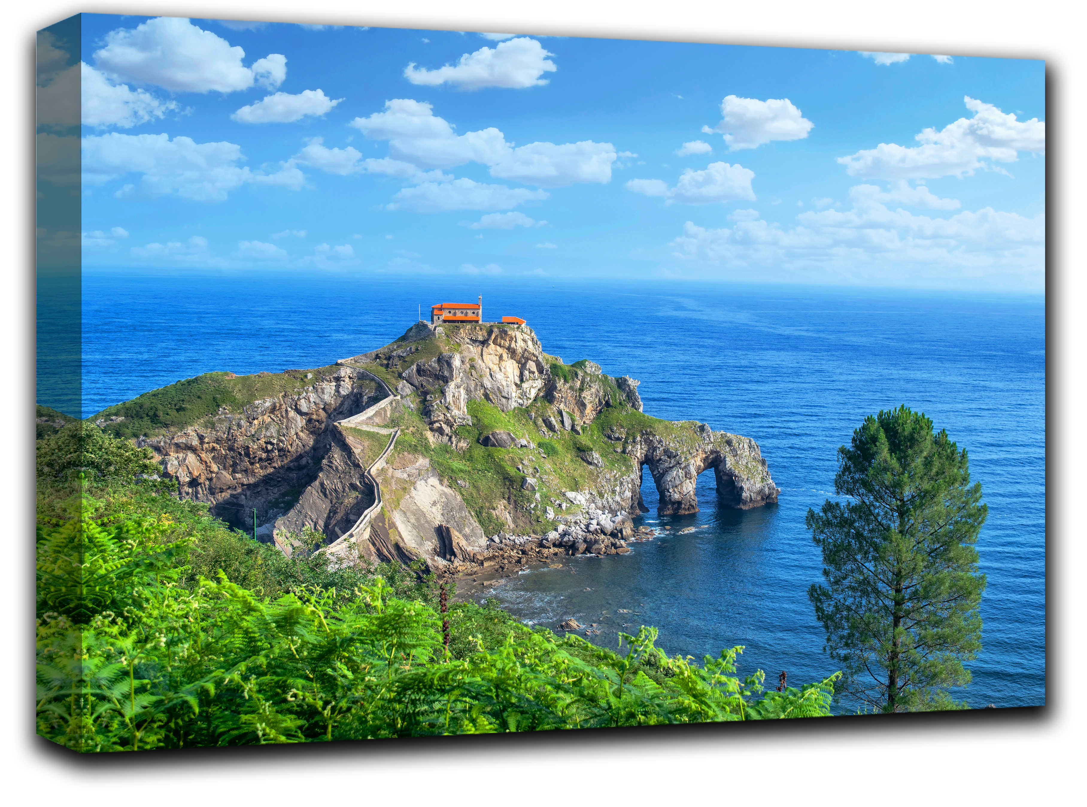 

картина на холсте спокойствие природа пейзаж ландшафт Hotel Arizona HD 51 см x 77 см