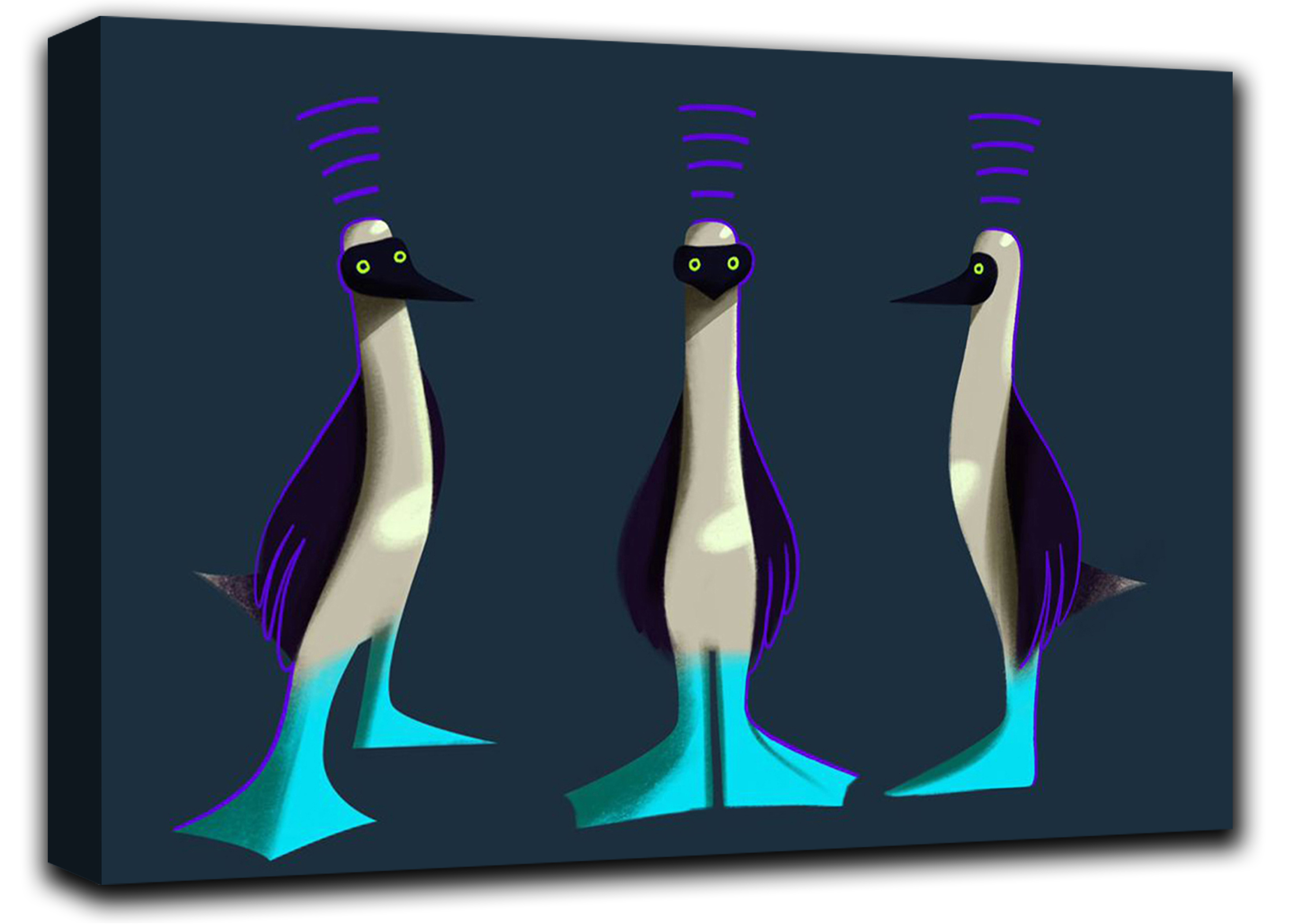 

картина на холсте Странные существа Креативная тематика Hotel Arizona HD 28 см x 41 см