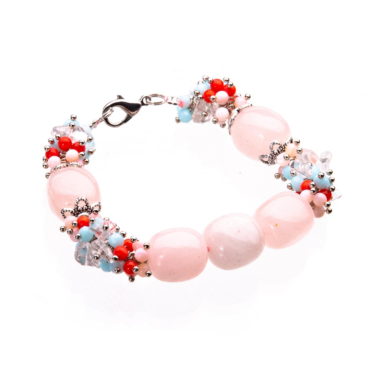 

Браслет с розовым кварцем SAMOTSVETY (11.01.15.320)