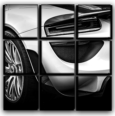 

Модульная картина на холсте 9 частей спортивный авто Porsche 918 Порше Hotel Arizona HD 77 см x 77 см