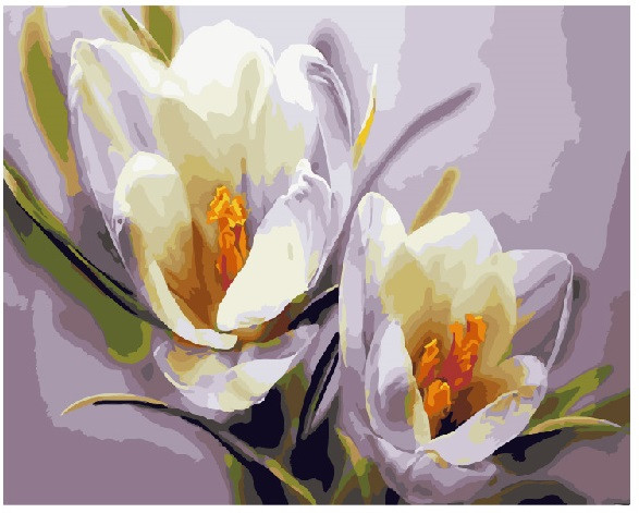 

Картина по номерам - Крокусы Brushme 40*50см. (GX5828)