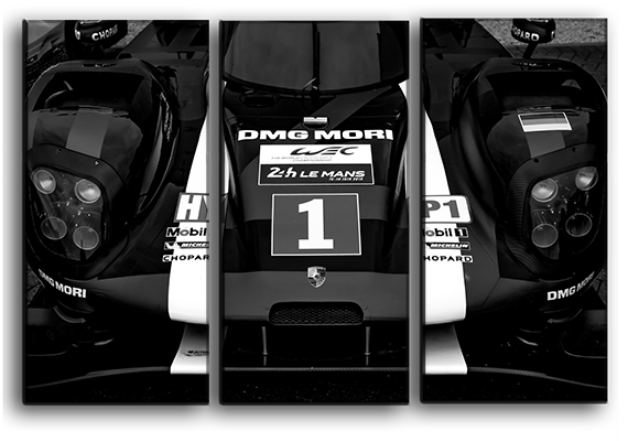 

Модульная картина на холсте из 3 частей Porsche 919 Hybrid спортивные гоночные авто суперкары Hotel Arizona HD 56 см x 84 см