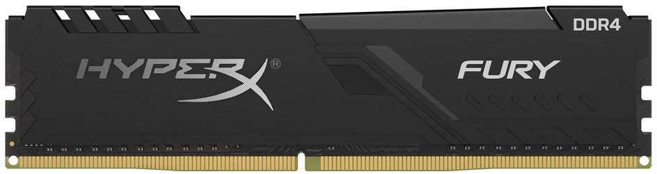 

Оперативная память HyperX DDR4-2666 4096MB PC4-21300 Fury Black (HX426C16FB3/4)