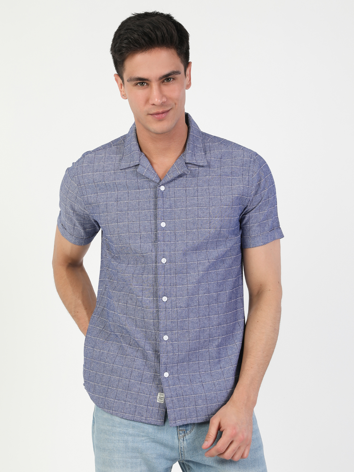

Рубашка Colin's CL1048208LBL S Light Blue