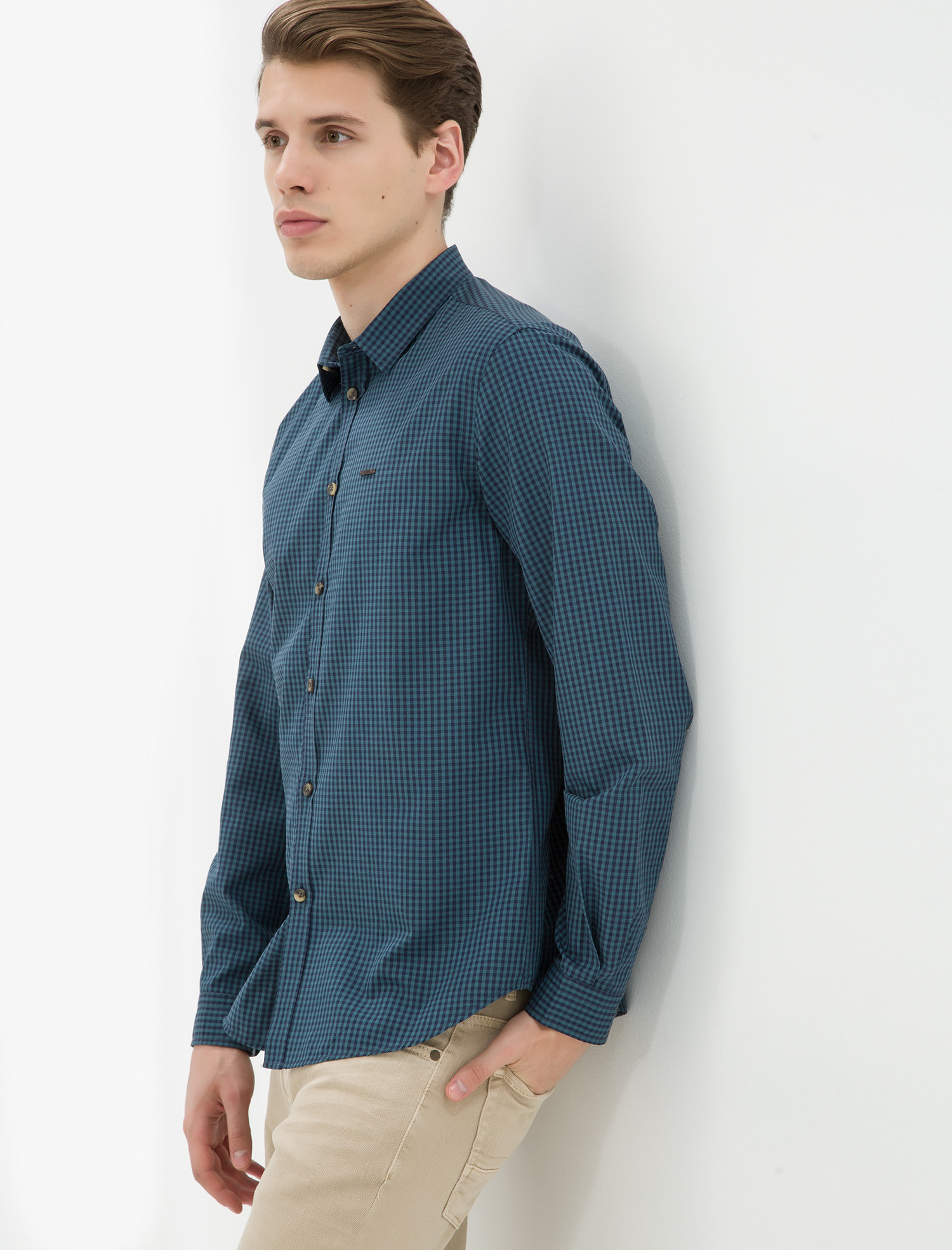 

Рубашка Koton 7KAM61569LW-03T XS Blue Check