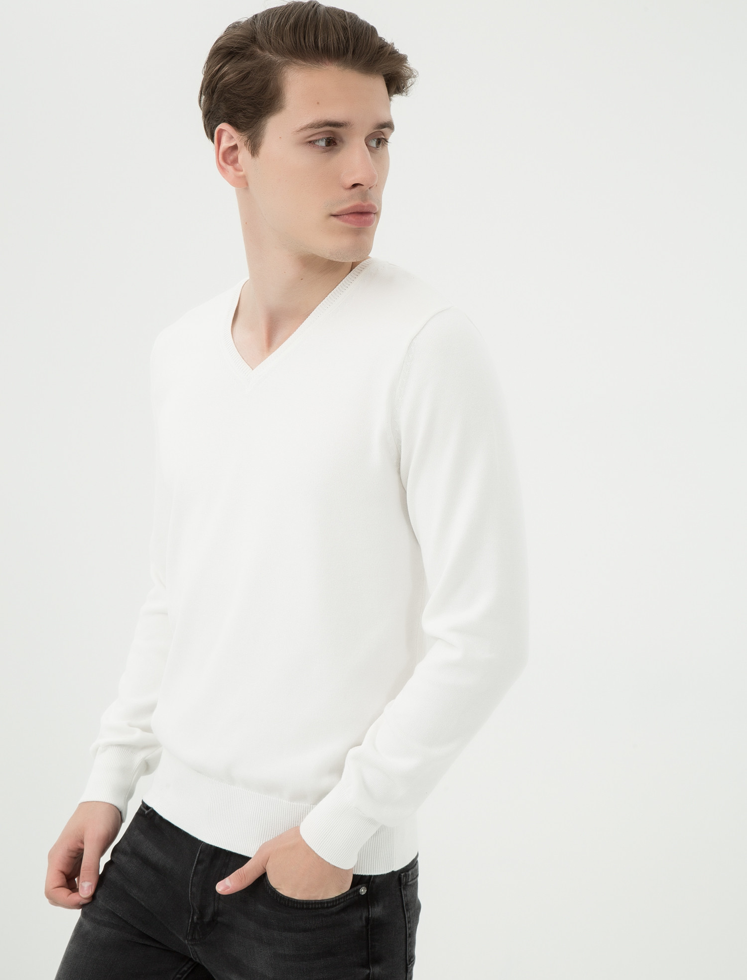 

Джемпер Koton 7KAM92012LT-000 XS White