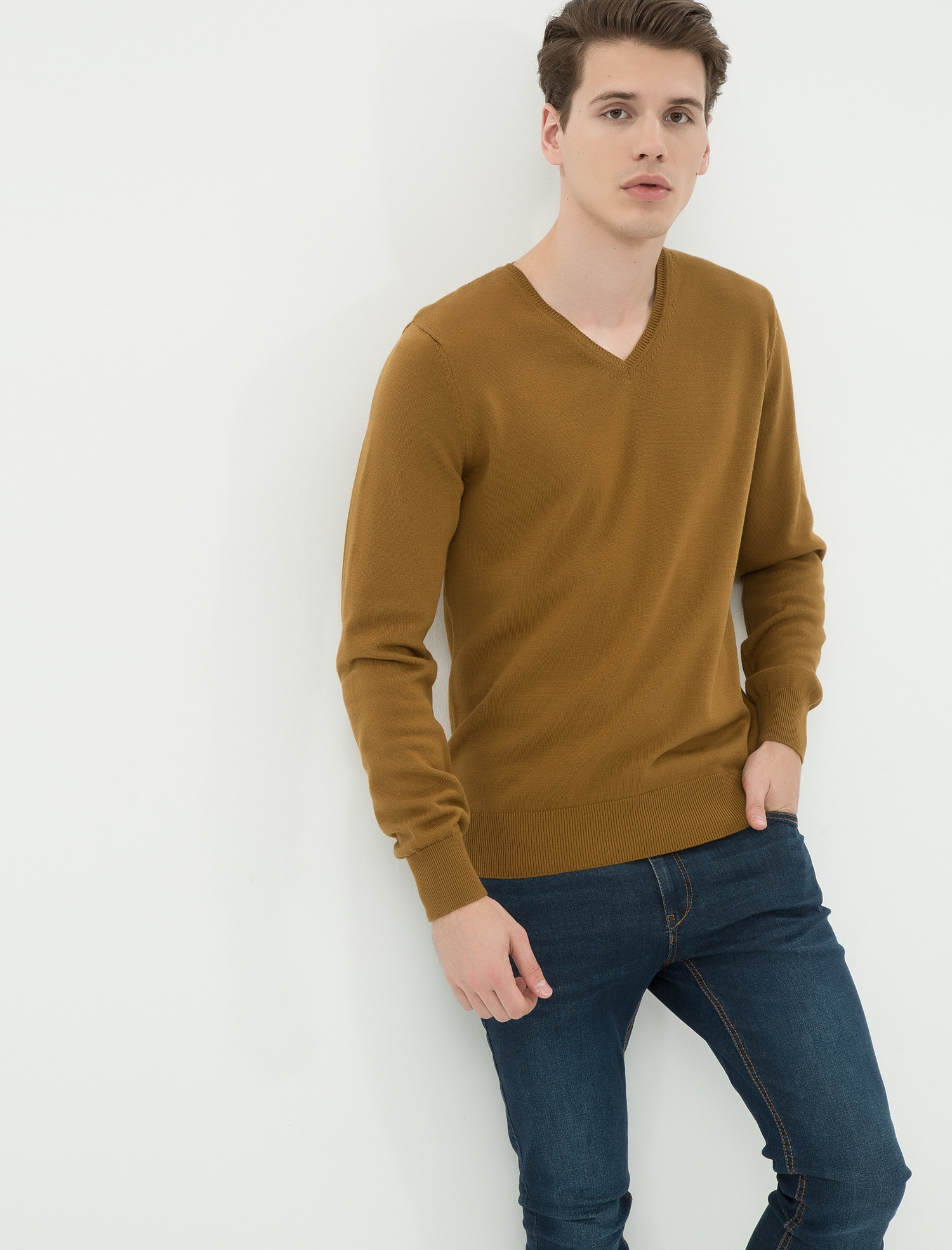 

Джемпер Koton 7KAM92012LT-100 XXL Camel