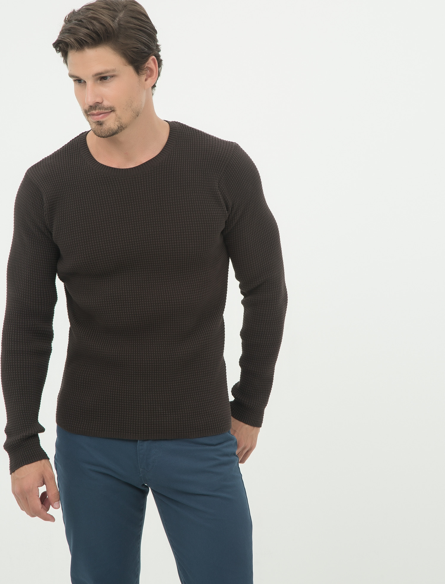 

Джемпер Koton 7KAM99043OT-532 M Brown