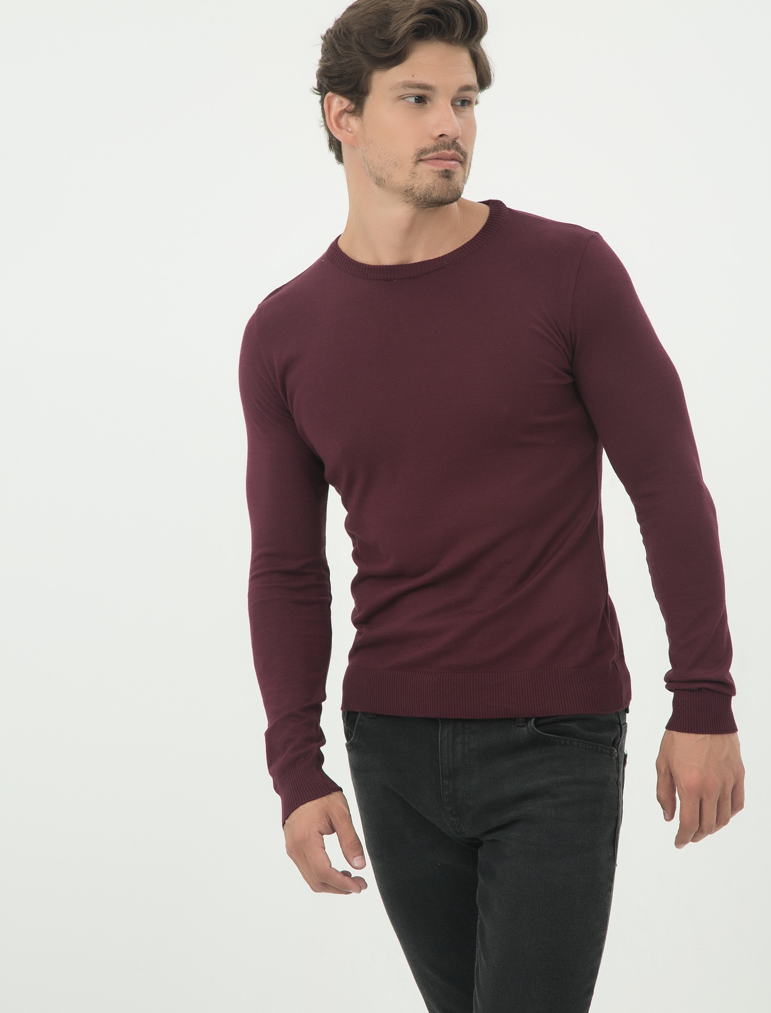 

Джемпер Koton 7KAM99047VT-485 S Bordeux