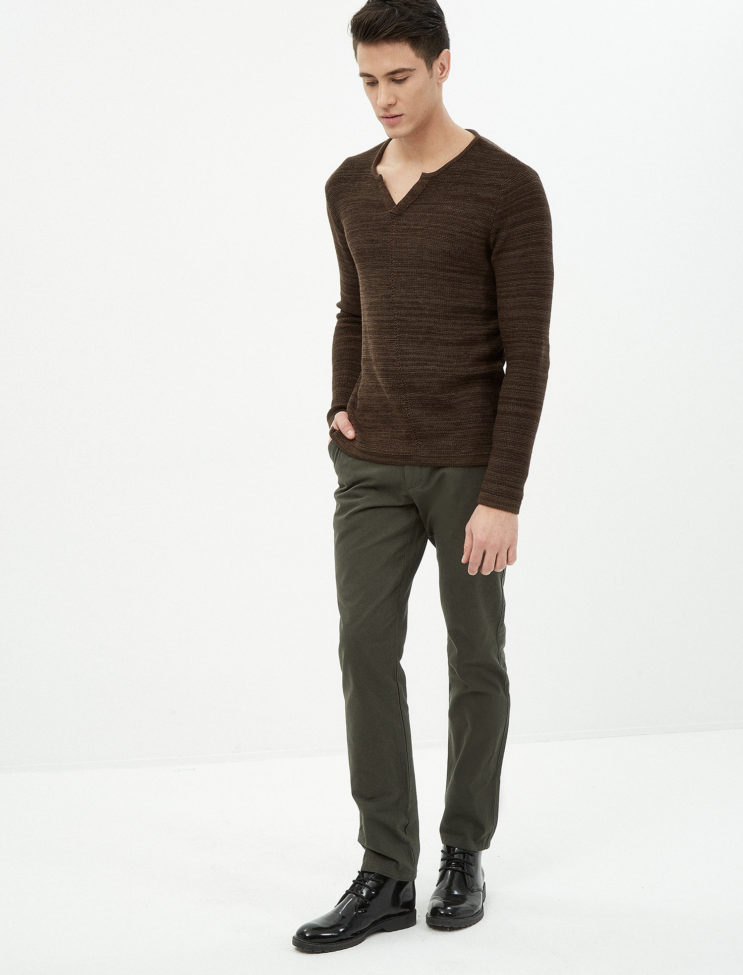 

Брюки Koton 7YAM43124KW-989 32-32 Dark Green