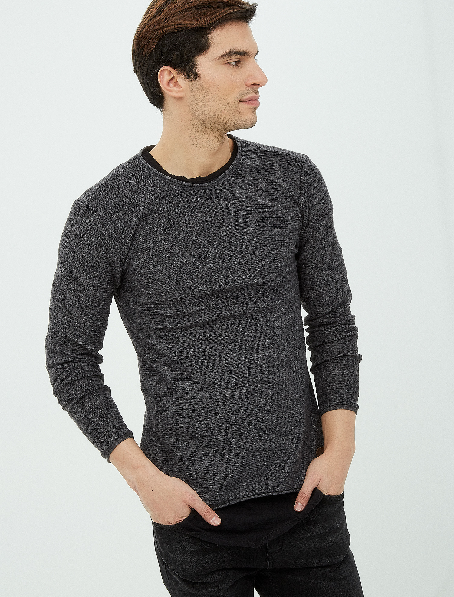 

Джемпер Koton 7YAM91037LK-045 S Antracite