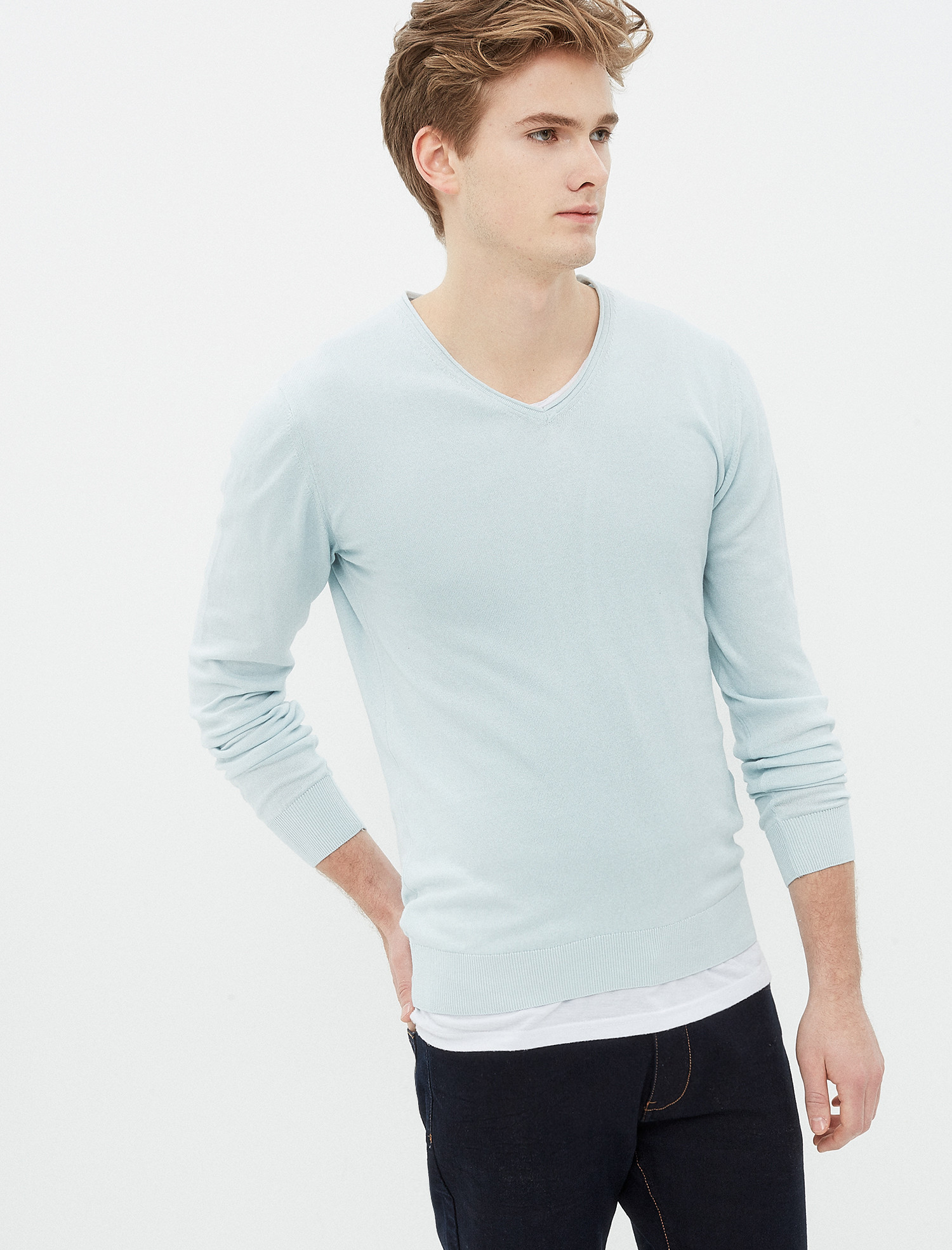 

Джемпер Koton 7YAM92084LT-610 L Lblue