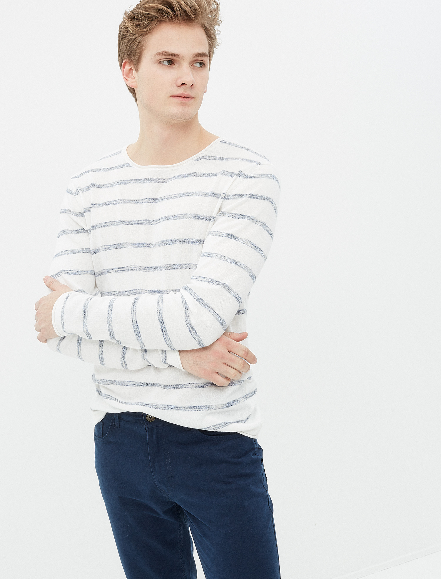 

Джемпер Koton 7YAM99024OT-04S S Ecru Stripe