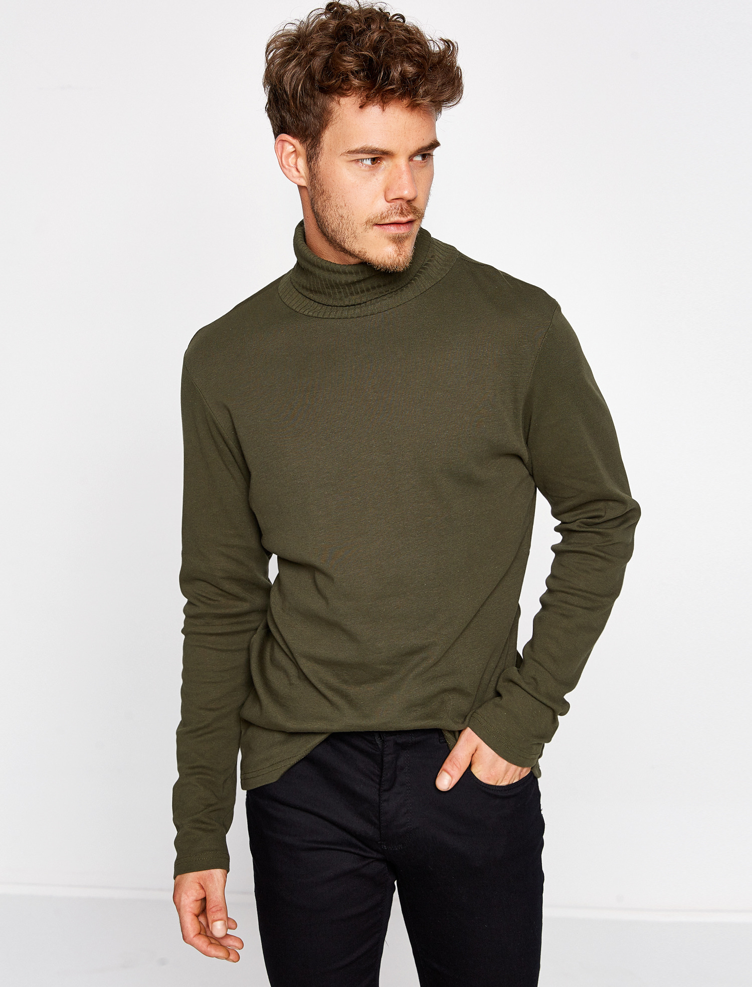

Водолазка Koton 8KAM12229LK-886 XS Khaki