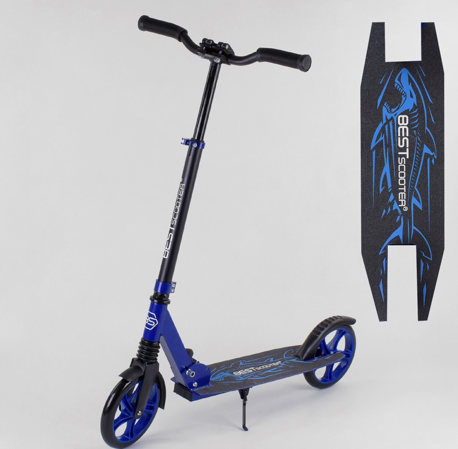 

Самокат двухколесный Best Scooter 97540 SHARK