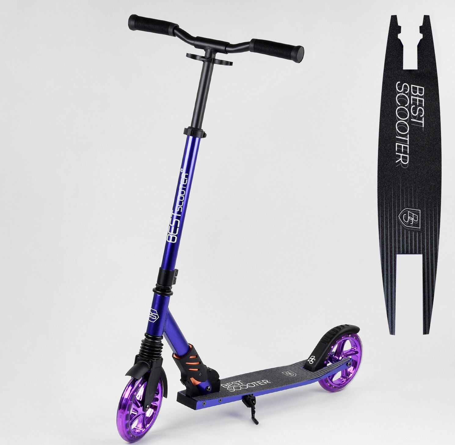 

Самокат алюминиевый Best Scooter S-20415 колеса PU d колес - 180мм