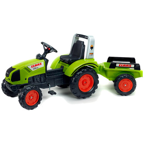 

Детский трактор педальный с прицепом Claas Arion 430 Falk 29256-BR-1503