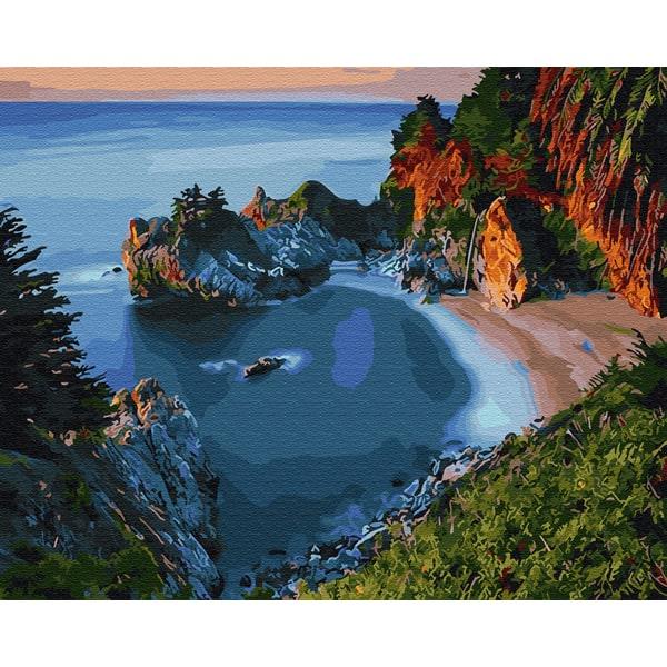 

Картина по номерам "Морской залив" BrushMe холст на подрамнике 40x50см GX29402