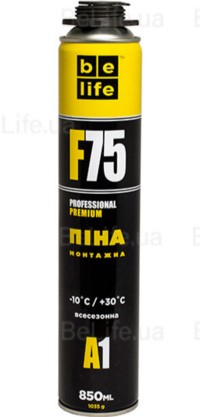 

Зимняя монтажная пена Belife Premium PRO-F75 (A1) Желтый (PRO-F75 (A1))