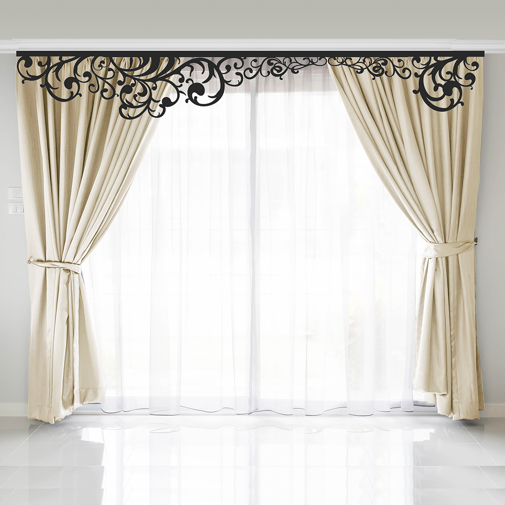 

Ажурный лазерный ламбрекен Adagio Windows Decor АС004 Декор для окон 300х42.7см