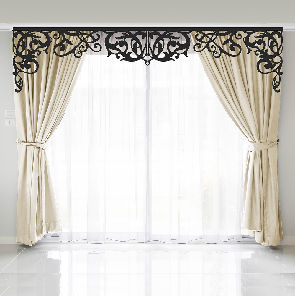 

Ажурный ламбрекен – арка Adagio Windows Decor АА03 для карниза 3м