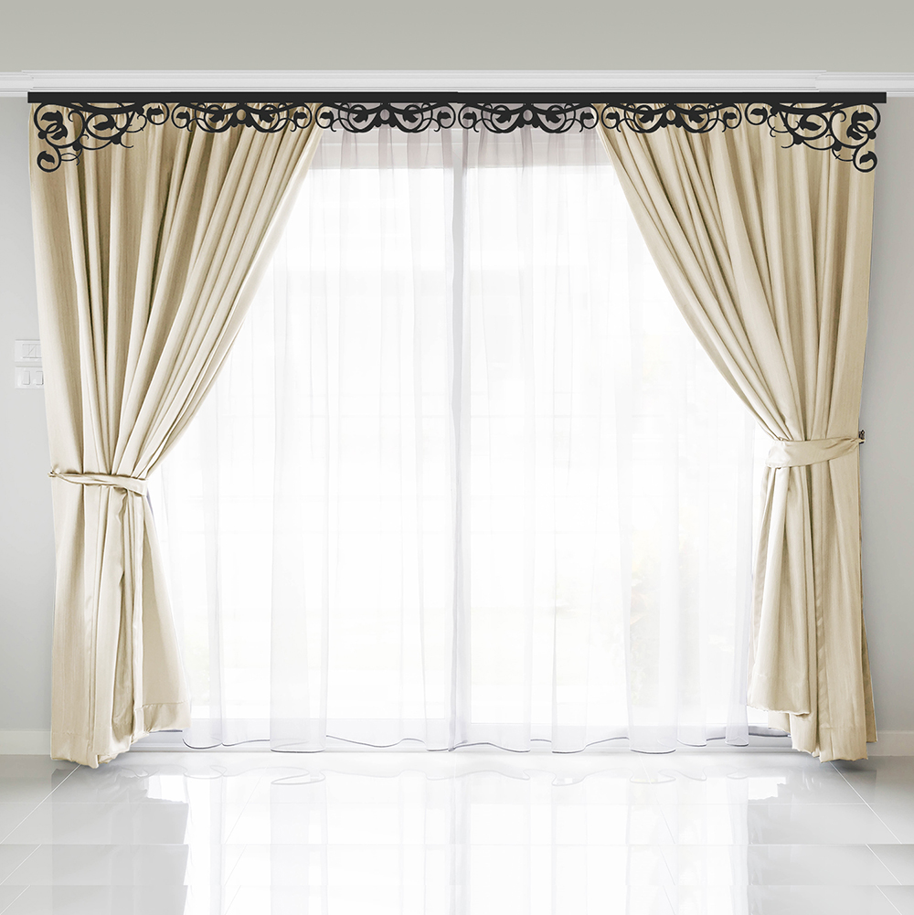 

Ажурный ламбрекен-планка Adagio Windows Decor PА007 Декор для окон- 300х28см