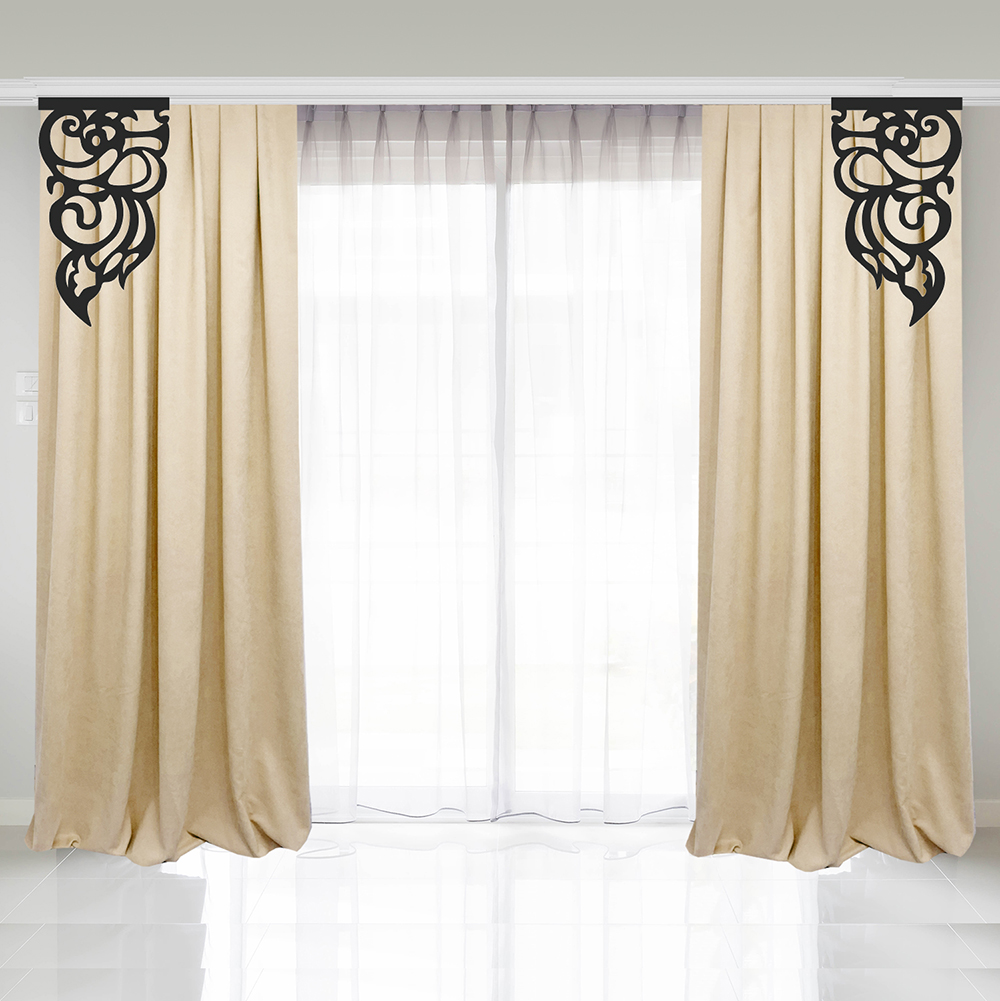 

Ажурный ламбрекен Adagio Windows Decor АШ004 Аксессуары для штор 40х70см
