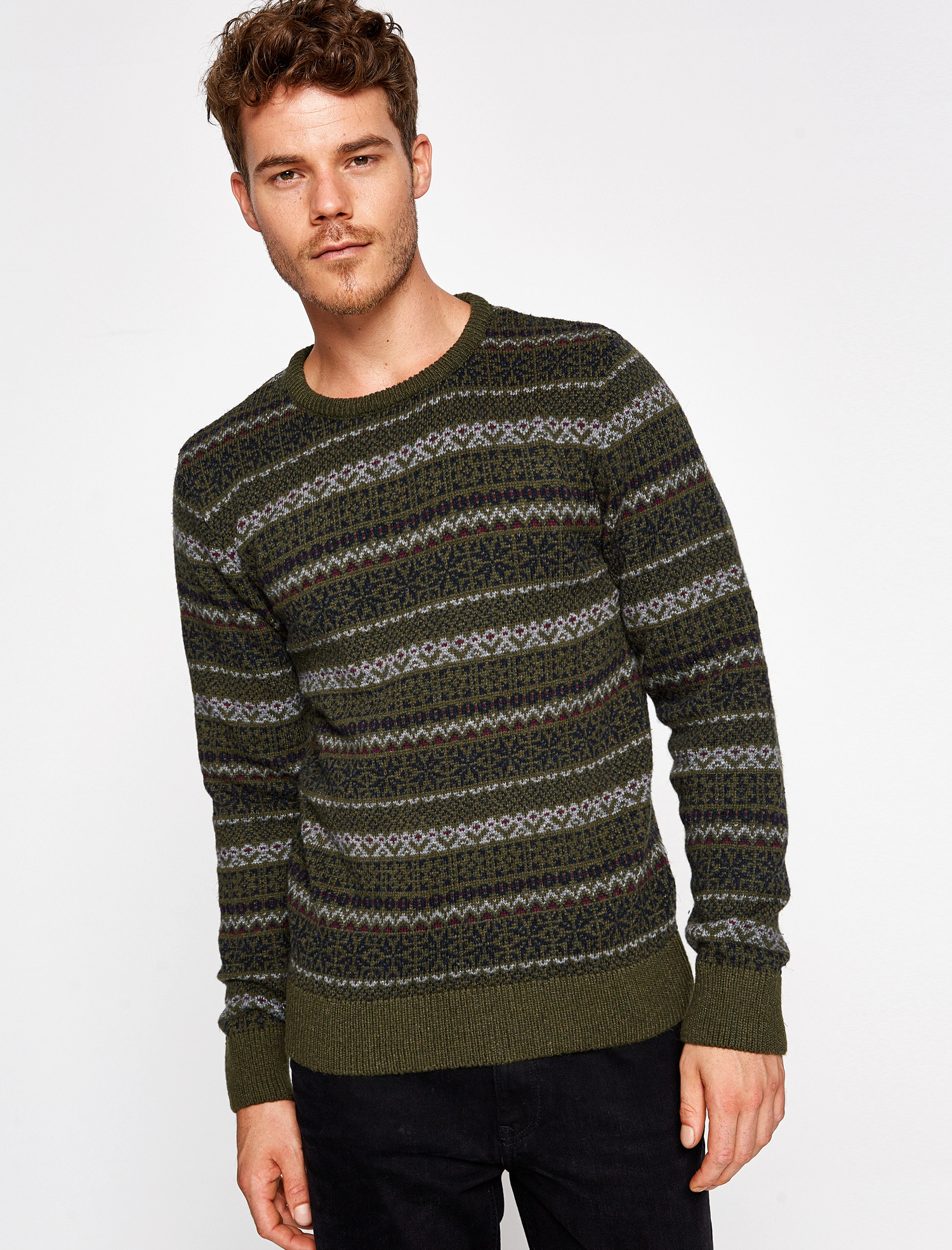 

Джемпер Koton 8KAM91335LT-D63 M Khaki Design