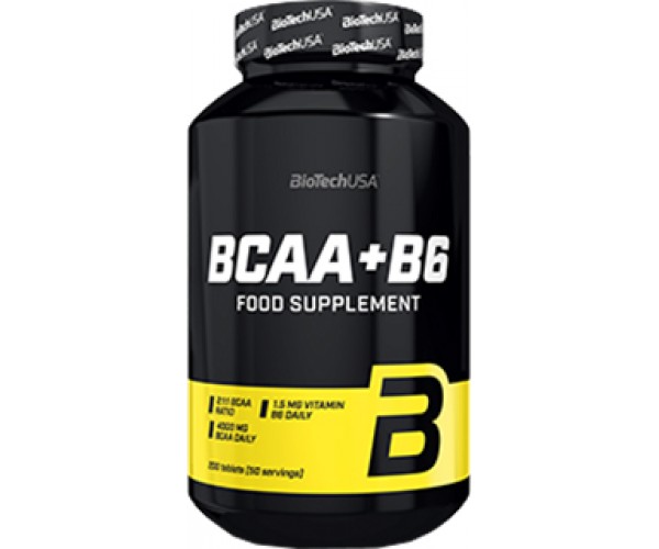 

Аминокислота Biotech BCAA + B6 200 таблеток (317601)