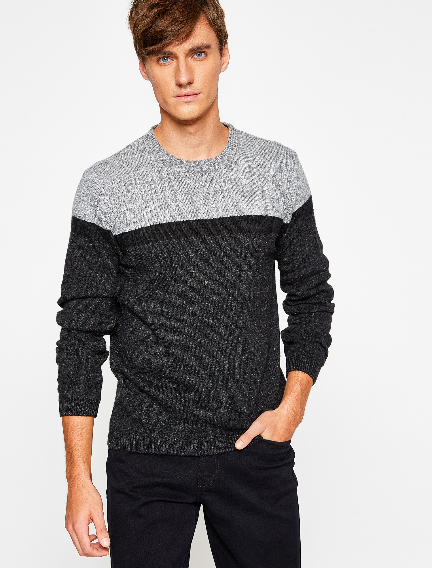 

Джемпер Koton 8KAM94473OT-14D S Antrasit Design