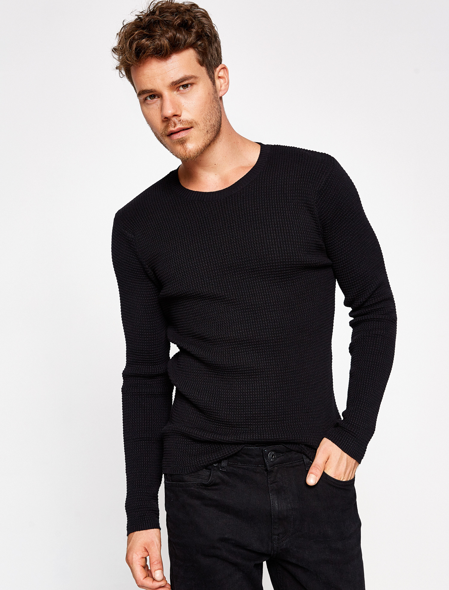 

Джемпер Koton 8KAM99043OT-999 M Black
