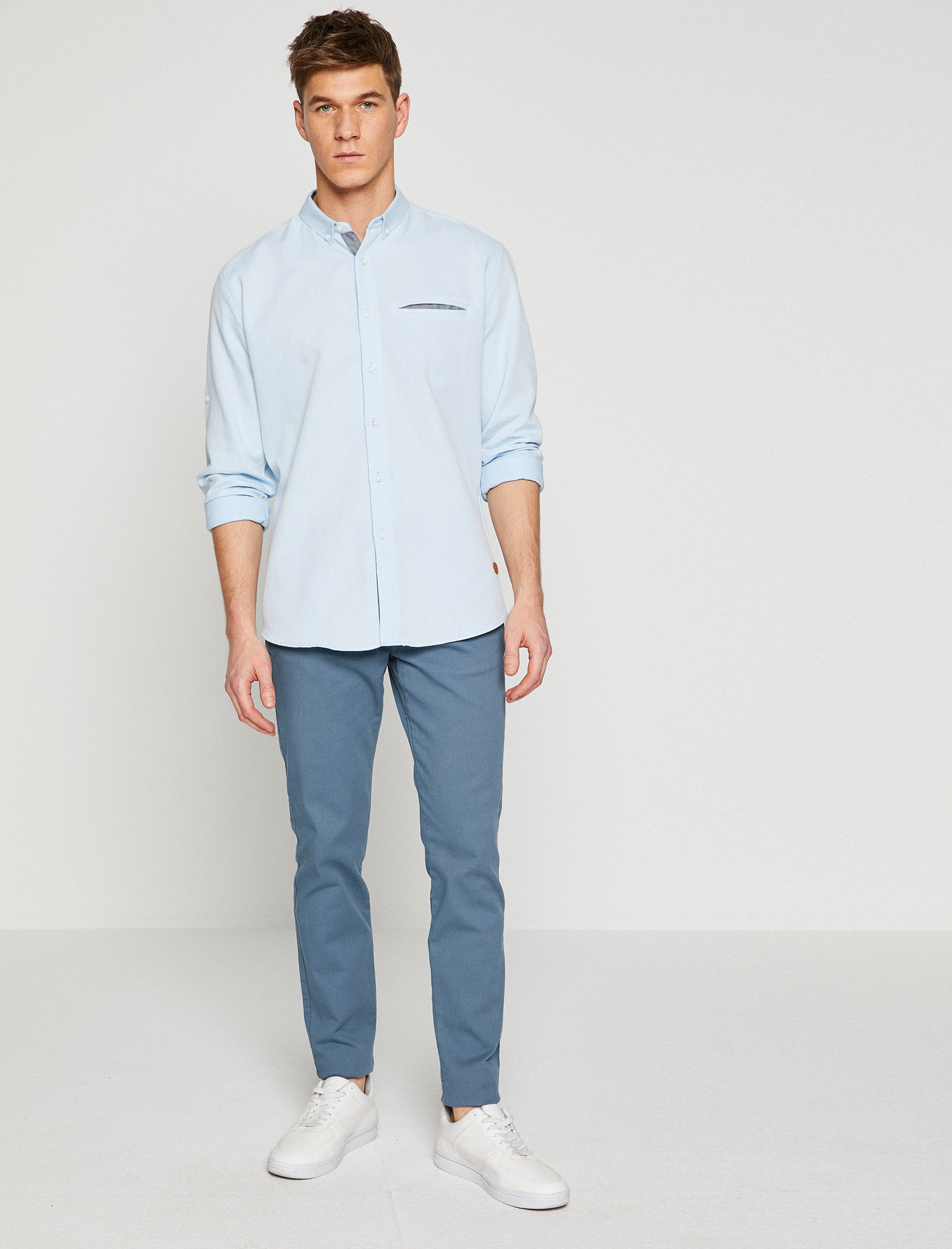 

Брюки Koton 8YAM42381LW-606 34-34 Blue