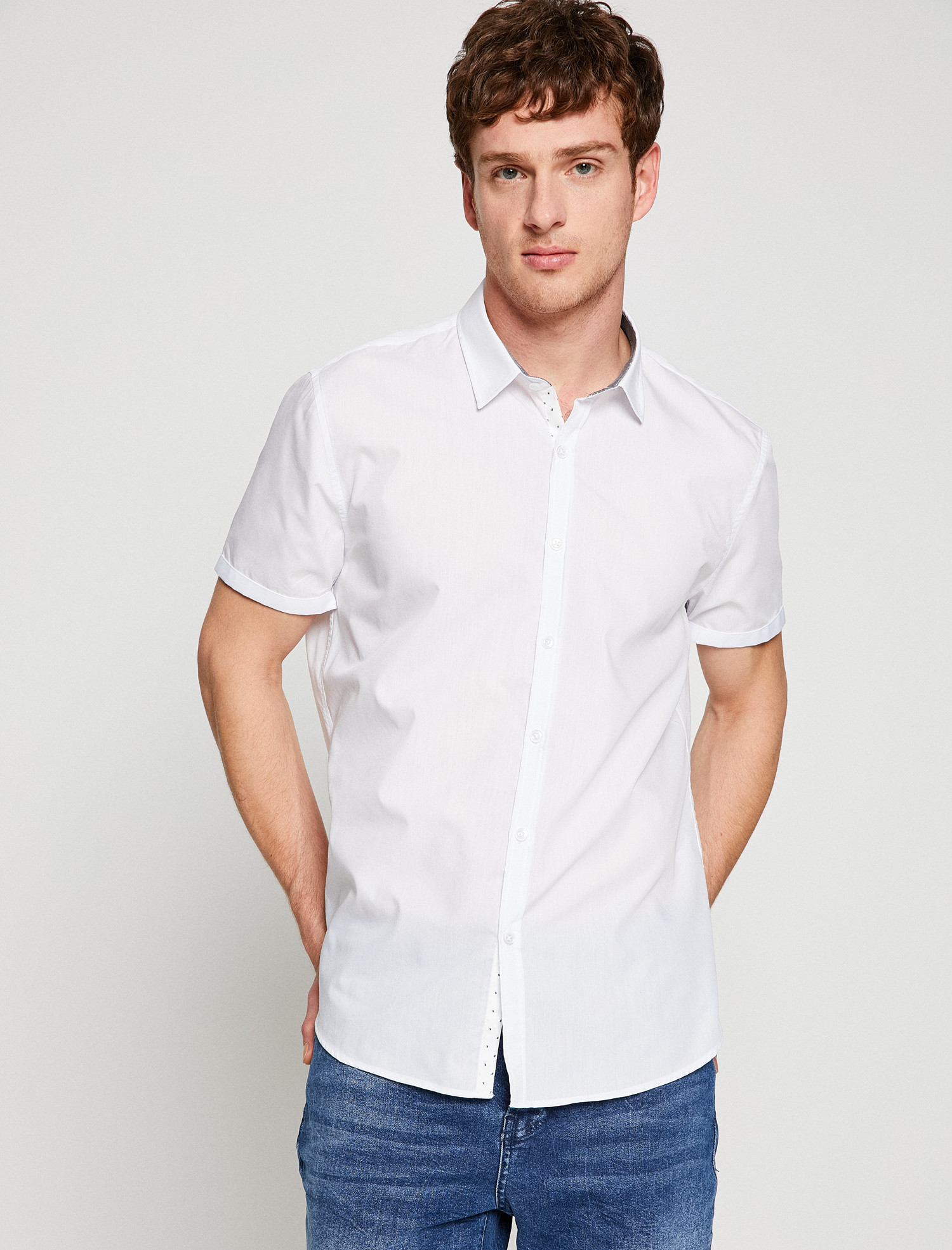 

Рубашка Koton 8YAM62001LW-000 XXL White