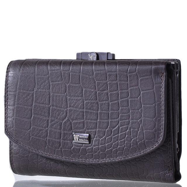 

Женский кожаный кошелёк Wanlima w62043790473a1 Coffee