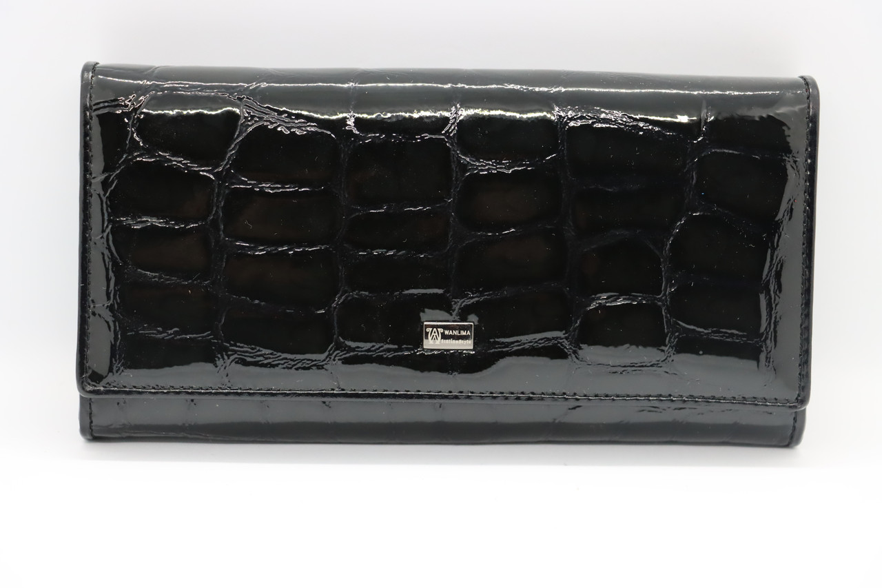 

Женский кожаный кошелёк Wanlima w50042103 Black