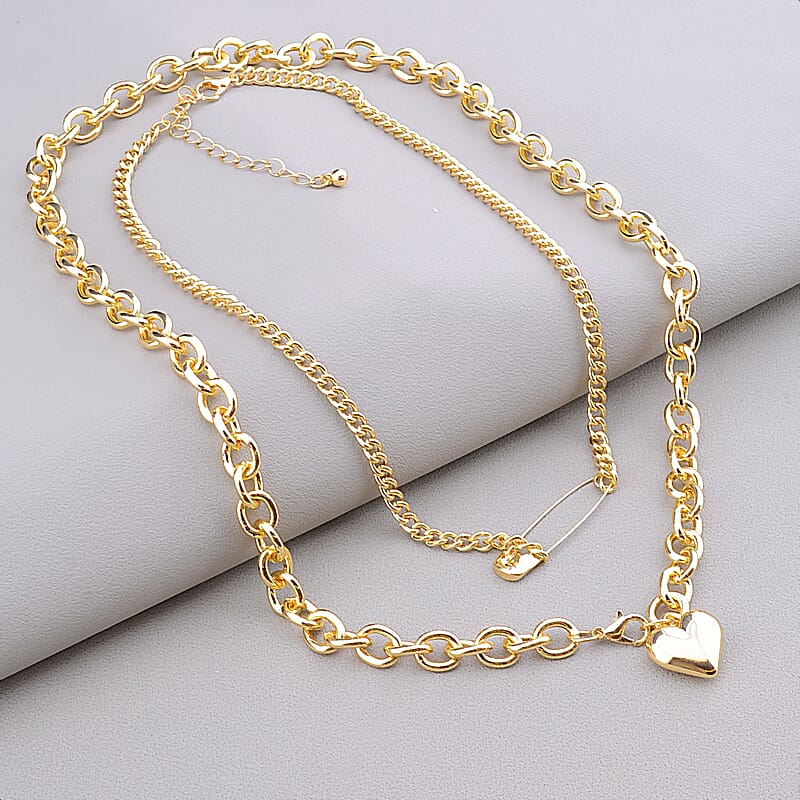 

Подвеска Сердце двойная Fashion 38 см. 098962