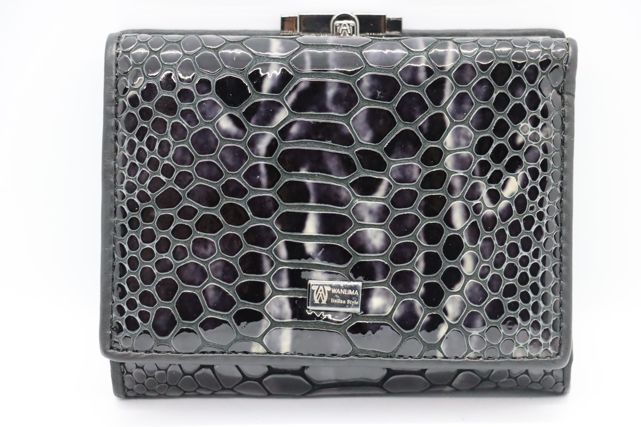 

Женский кожаный кошелёк Wanlima w1044730015b1 Black
