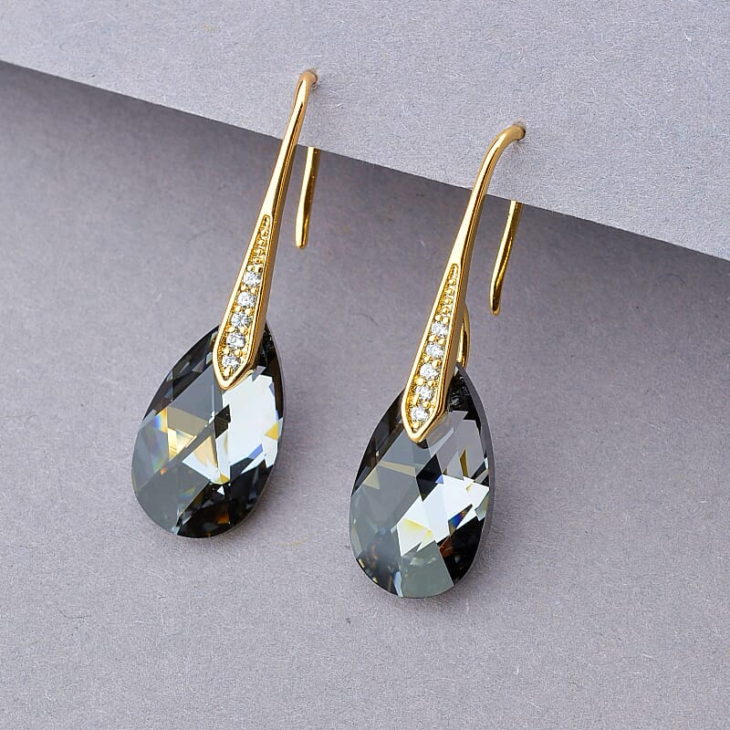

Серьги Xuping Swarovski каплевидные вечерние 100011