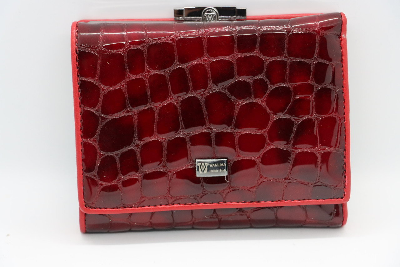 

Женский кожаный кошелёк Wanlima w82042840015b1 Red