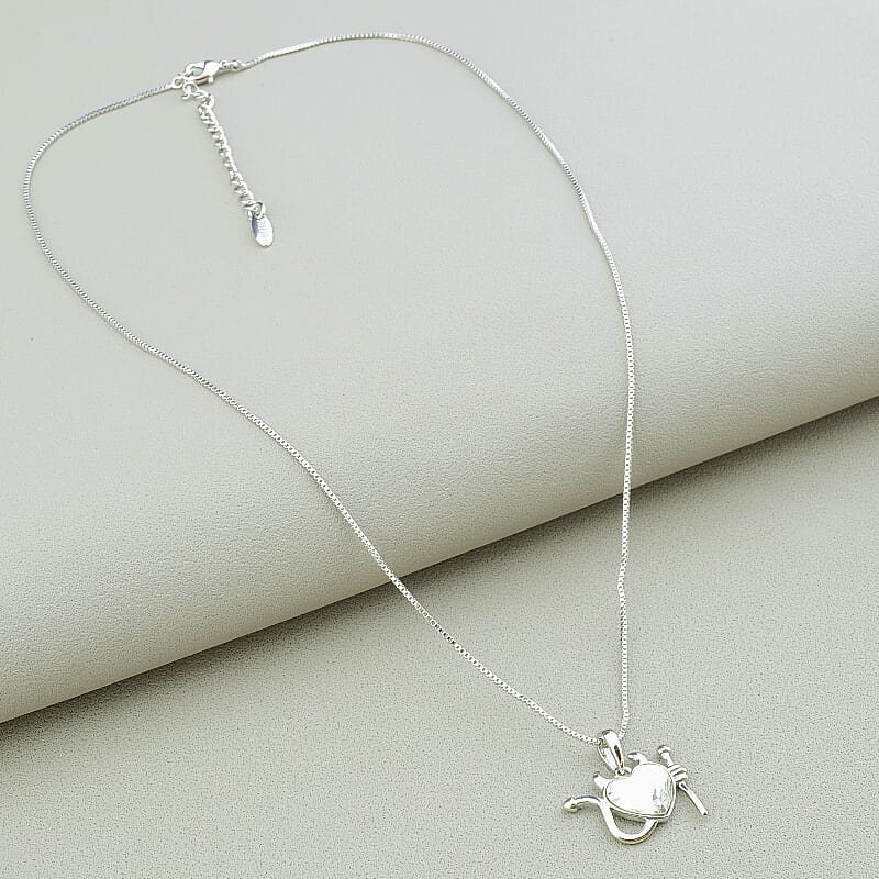 

Подвеска Xuping Сердце Чертик Swarovski 40 см. 100130