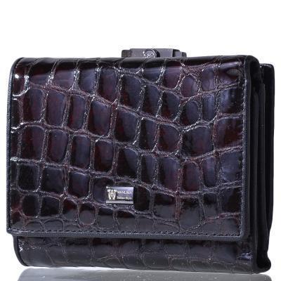 

Женский кожаный кошелёк Wanlima w81042670015b1 Black/Gray