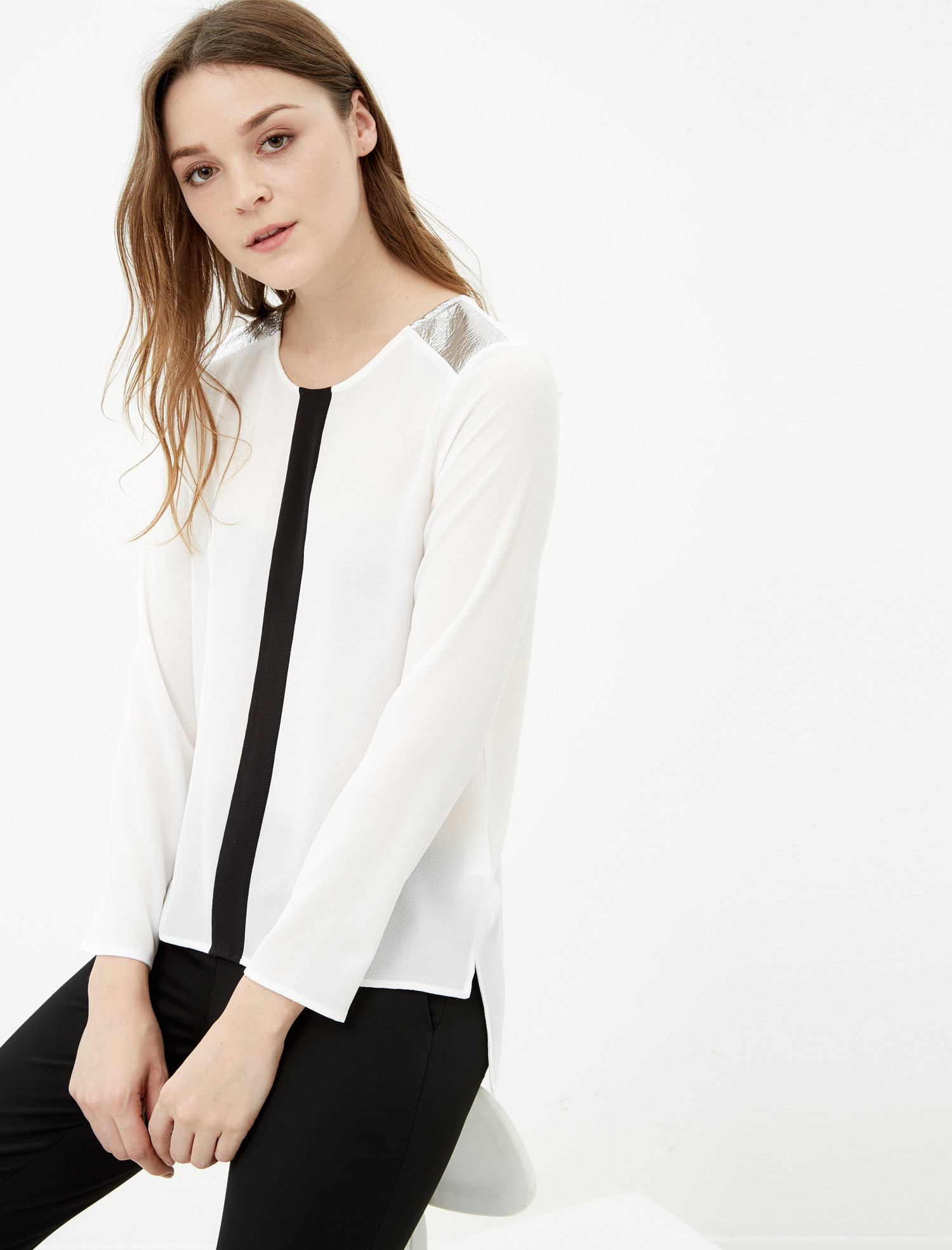 

Блузка Koton 7YAK62737UW 36 Off White