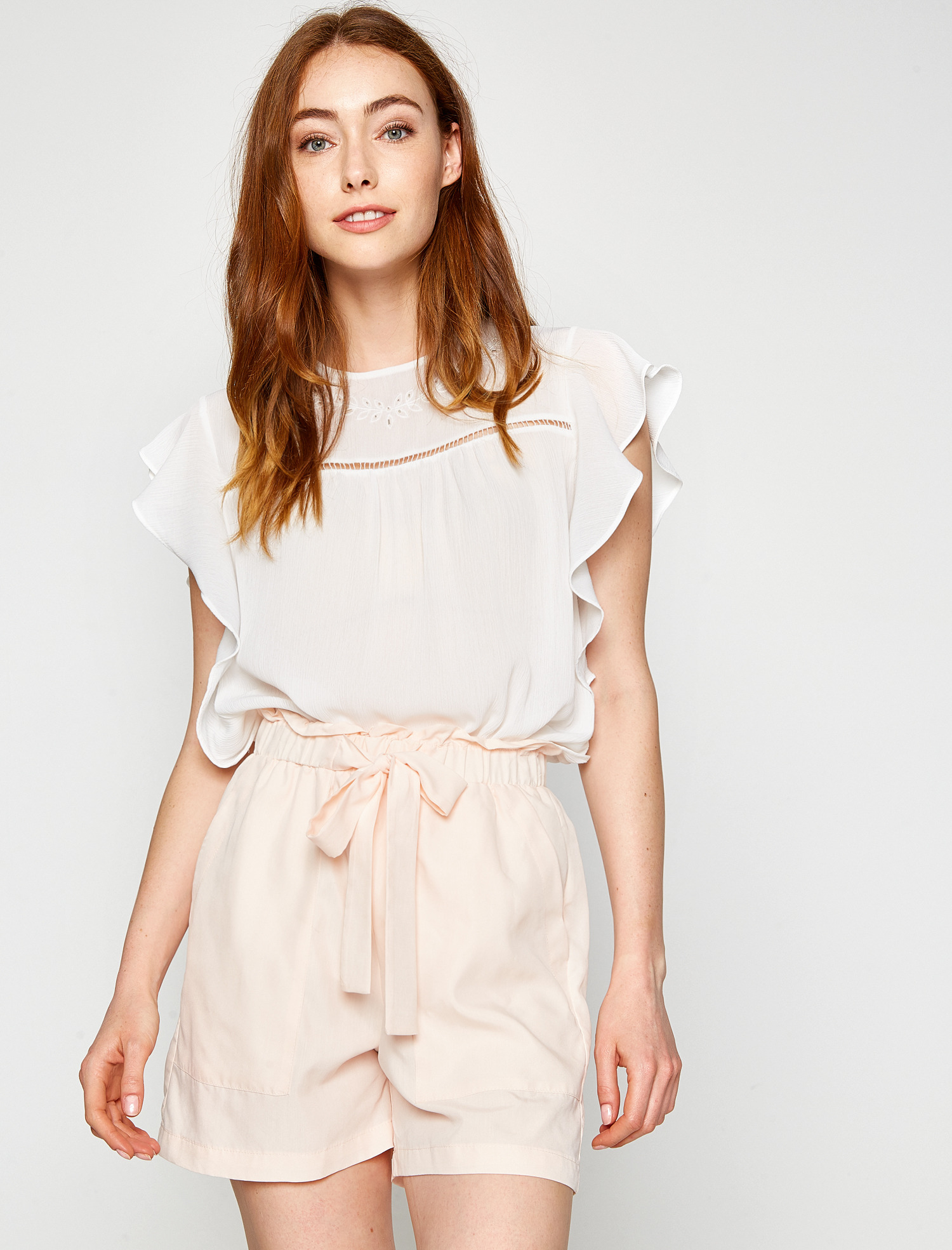 

Блузка Koton 7YAK62049UW 36 Off White
