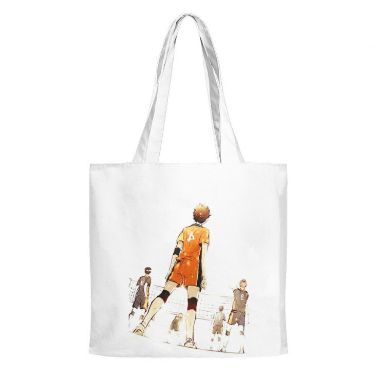 

Сумка шоппер Jsstore Аниме Haikyu Волейбол Белая