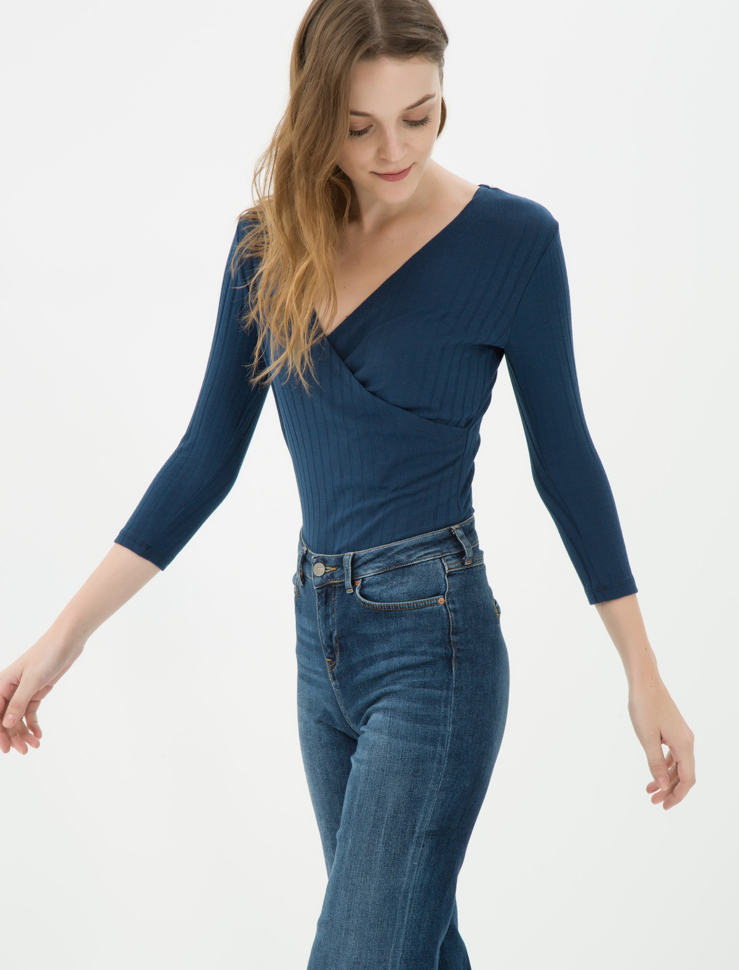 

Свитер Koton 7KAK18364OK L Indigo