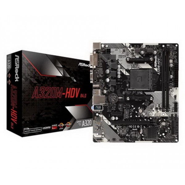 

ASRock A320M-HDV R4.0 Socket AM4