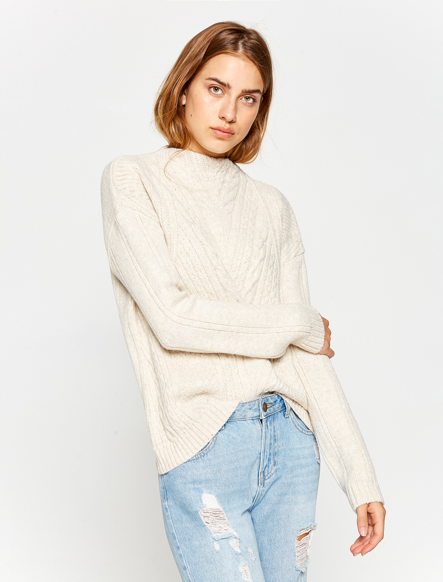

Свитер Koton 8KAK92225HT L Off White