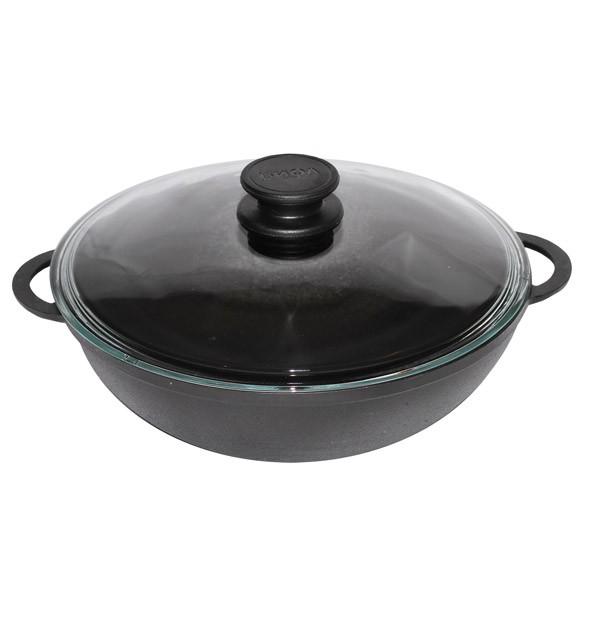 

Пательня (Bl-2803ПС) Biol WOK зі скляною кришкою 28 см